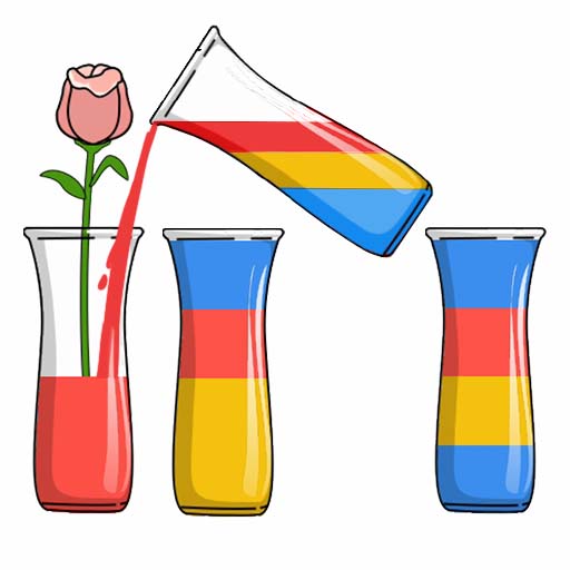 液体颜色水排序-给鲜花倒水上色-液体颜色水排序-给鲜花倒水上色v1.0安卓版APP下载