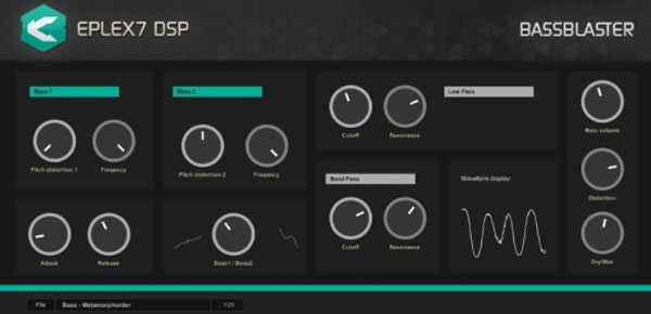 Eplex7 DSP BassBlaster(低音效果插件) v1.0.3-Eplex7 DSP BassBlaster(低音效果插件) v1.0.3免费下载