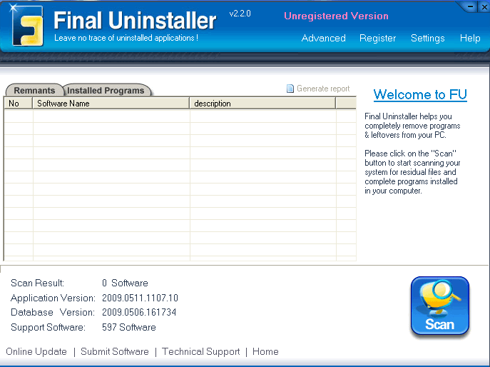 Final Uninstaller v2.6.12-Final Uninstaller v2.6.12免费下载