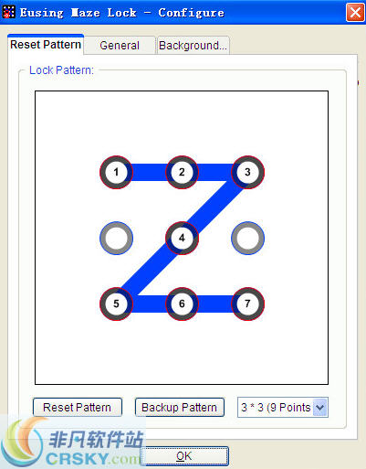 Eusing Maze Lock(电脑九点解锁) v3.7截图 Eusing Maze Lock(电脑九点解锁) v3.7-Eusing Maze Lock(电脑九点解锁) v3.7免费下载