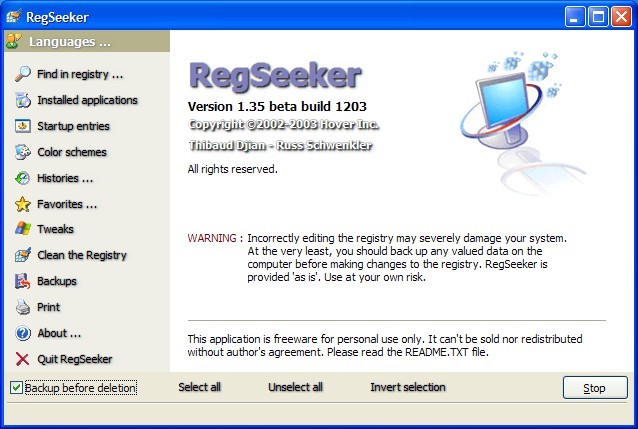 RegSeeker v4.7.364020-RegSeeker v4.7.364020免费下载