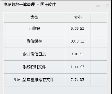 电脑垃圾一键清理 v1.4-电脑垃圾一键清理 v1.4免费下载