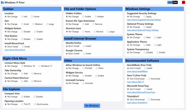 Windows 11 Fixer v1.1.3-Windows 11 Fixer v1.1.3免费下载