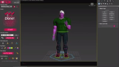 3DtoAll IKMAX(3DsMax角色模型绑定插件) v1.0.3-3DtoAll IKMAX(3DsMax角色模型绑定插件) v1.0.3免费下载