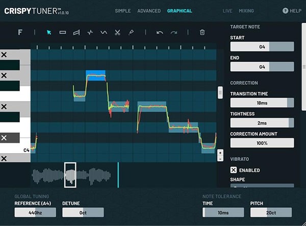 CrushedPixel CrispyTuner(声音矫正插件) v1.0.15-CrushedPixel CrispyTuner(声音矫正插件) v1.0.15免费下载