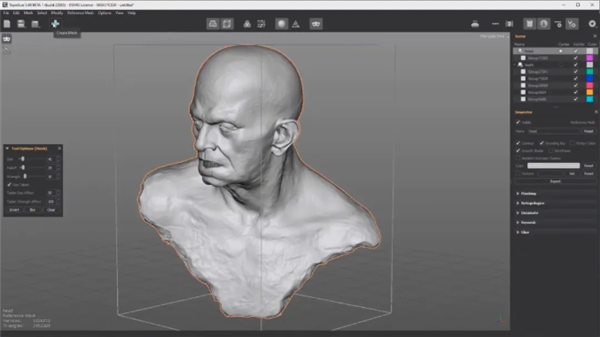 TopoGun 3(专业三维模型重拓扑软件) v3.3-TopoGun 3(专业三维模型重拓扑软件) v3.3免费下载