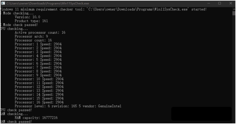 Windows11SysCheck升级检测工具 v1.3截图 Windows11SysCheck升级检测工具 v1.3-Windows11SysCheck升级检测工具 v1.3免费下载