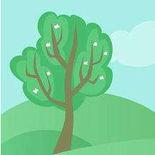 植树节主题黑板报模板图片素材 v1.4