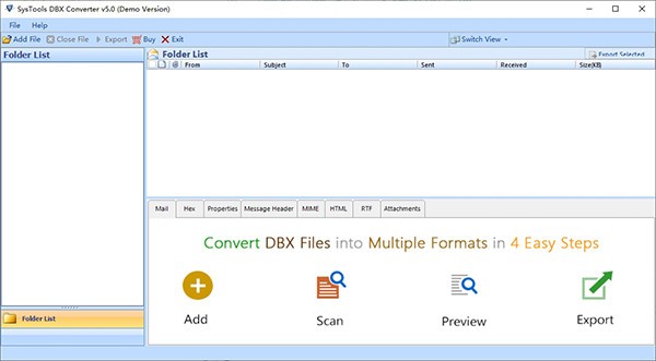 SysTools DBX to PST Converter(邮件格式转换工具) v1.2-SysTools DBX to PST Converter(邮件格式转换工具) v1.2免费下载