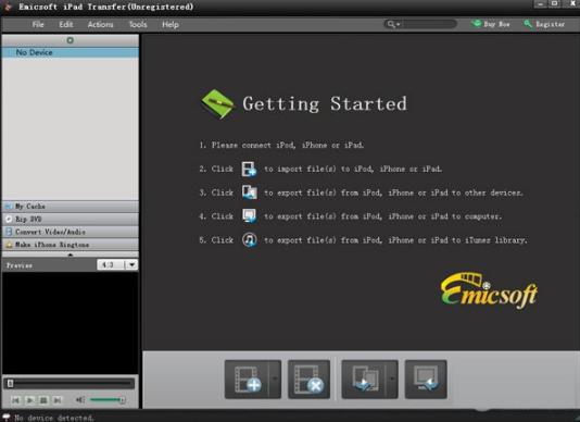 Emicsoft iPad Transfer v5.1.18-Emicsoft iPad Transfer v5.1.18免费下载