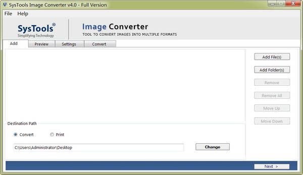 SysTools Image Converter(图像转换工具) v4.2截图 SysTools Image Converter(图像转换工具) v4.2-SysTools Image Converter(图像转换工具) v4.2免费下载