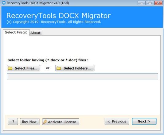 RecoveryTools DOCX Migrator v3.2截图 RecoveryTools DOCX Migrator v3.2-RecoveryTools DOCX Migrator v3.2免费下载