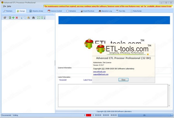 Advanced ETL Processor Professional(数据库管理工具) v6.3.6.9-Advanced ETL Processor Professional(数据库管理工具) v6.3.6.9免费下载