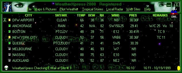 WeatherXpress 2000 v2.2.7-WeatherXpress 2000 v2.2.7免费下载