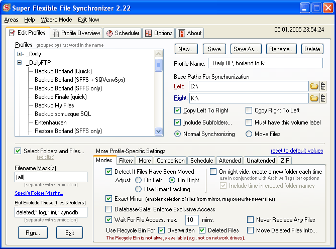 Super Flexible File Synchronizer v5.72截图 Super Flexible File Synchronizer v5.72-Super Flexible File Synchronizer v5.72免费下载