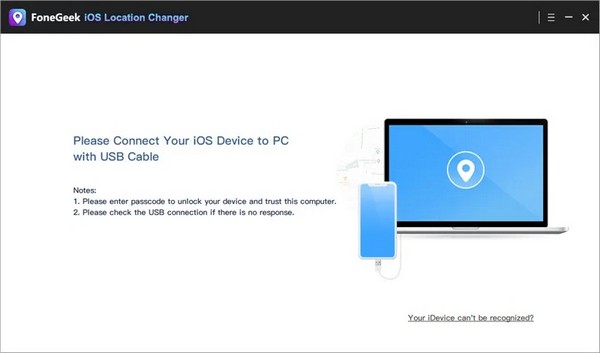 FoneGeek iOS Location Changer(iOS位置转换工具) v1.0.0.3-FoneGeek iOS Location Changer(iOS位置转换工具) v1.0.0.3免费下载
