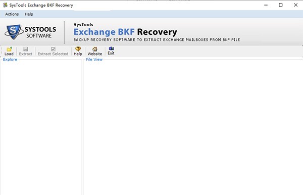 SysTools Exchange BKF Recovery(数据恢复工具) v1.2截图 SysTools Exchange BKF Recovery(数据恢复工具) v1.2-SysTools Exchange BKF Recovery(数据恢复工具) v1.2免费下载