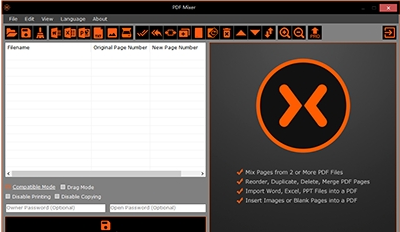 PDF混合器PDF Mixer v1.52截图 PDF混合器PDF Mixer v1.52-PDF混合器PDF Mixer v1.52免费下载