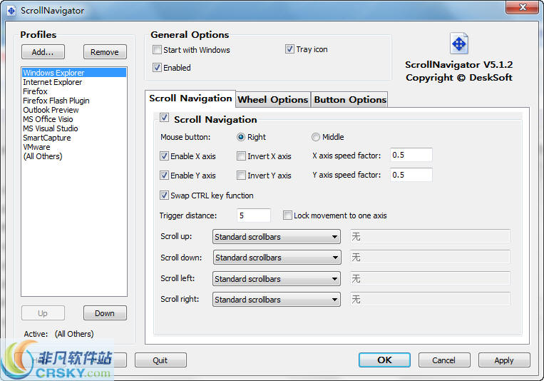 ScrollNavigator(鼠标滚轮增强) v5.13.9截图 ScrollNavigator(鼠标滚轮增强) v5.13.9-ScrollNavigator(鼠标滚轮增强) v5.13.9免费下载