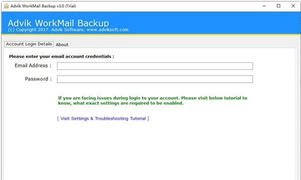 Advik WorkMail Backup v3.1截图 Advik WorkMail Backup v3.1-Advik WorkMail Backup v3.1免费下载