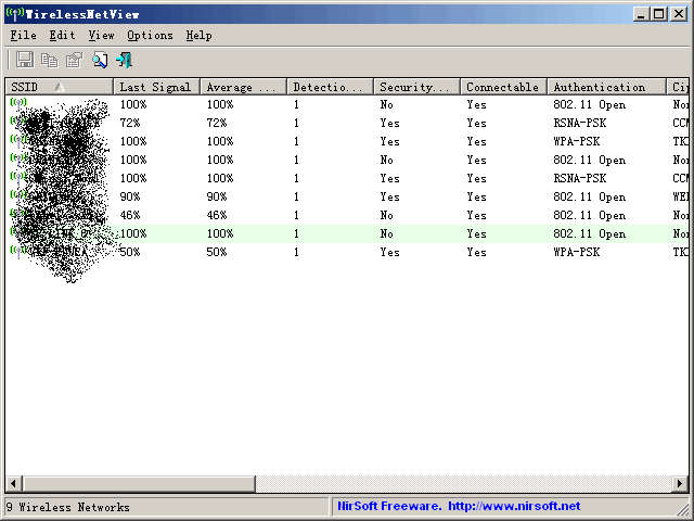 WirelessNetView v1.77-WirelessNetView v1.77免费下载