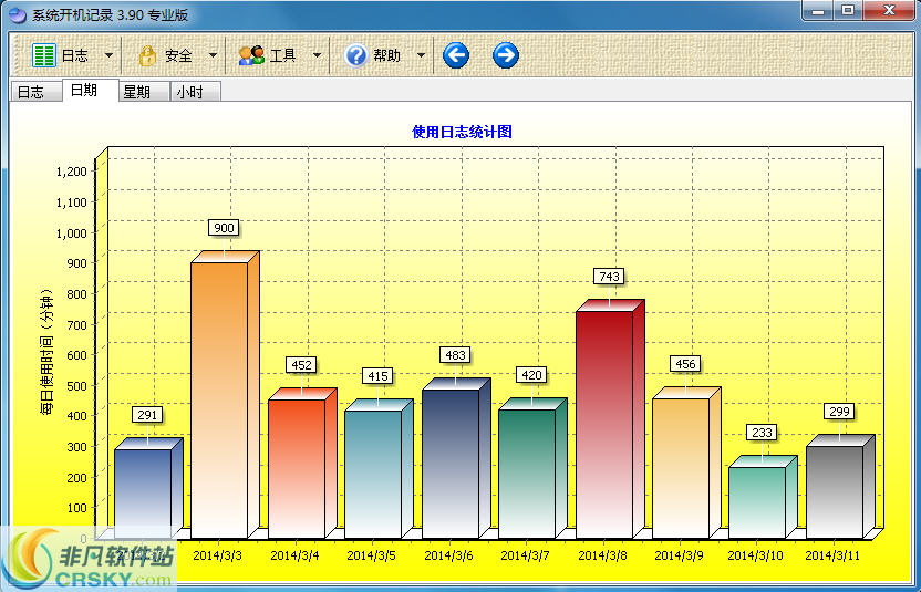 系统开机记录 v5.5截图 系统开机记录 v5.5-系统开机记录 v5.5免费下载