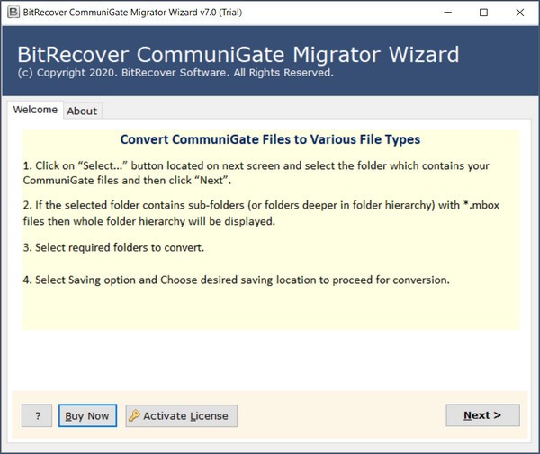 BitRecover CommuniGate Migrator Wizard(邮件迁移工具) v7.8.2-BitRecover CommuniGate Migrator Wizard(邮件迁移工具) v7.8.2免费下载