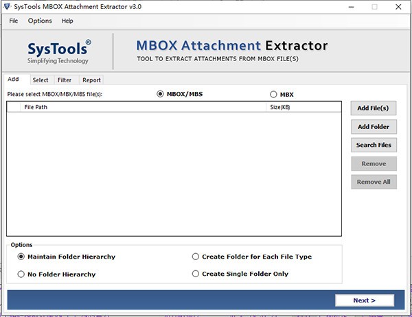 SysTools MBOX Attachment Extractor(邮件处理工具) v3.2截图 SysTools MBOX Attachment Extractor(邮件处理工具) v3.2-SysTools MBOX Attachment Extractor(邮件处理工具) v3.2免费下载