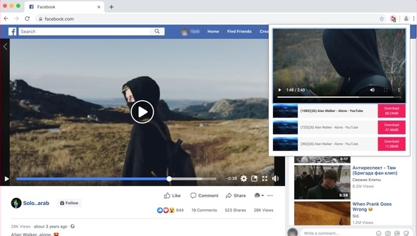 Video Downloader professional插件 v2.0.3截图 Video Downloader professional插件 v2.0.3-Video Downloader professional插件 v2.0.3免费下载