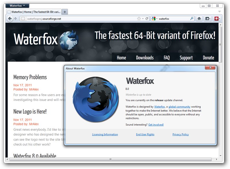 水狐浏览器(Waterfox) 2020.09截图 水狐浏览器(Waterfox) 2020.09-水狐浏览器(Waterfox) 2020.09免费下载