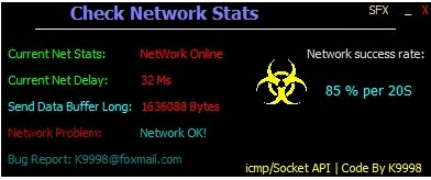 CheckNetStats v1.05截图 CheckNetStats v1.05-CheckNetStats v1.05免费下载