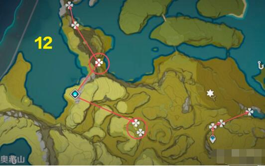 琉璃袋最佳采集路线