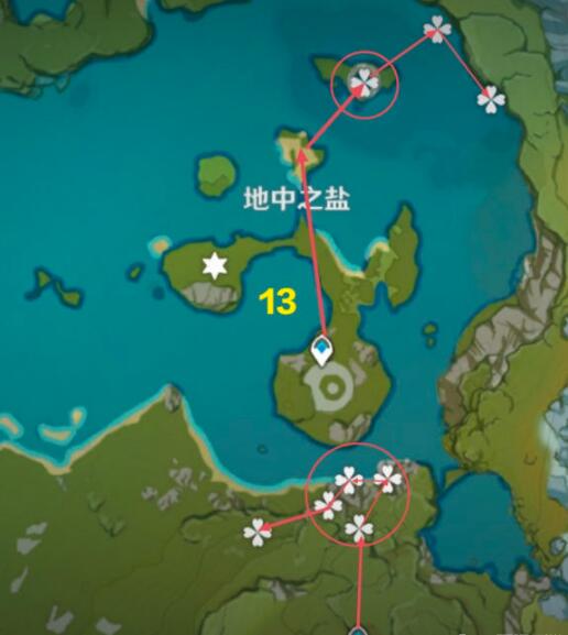 琉璃袋最佳采集路线