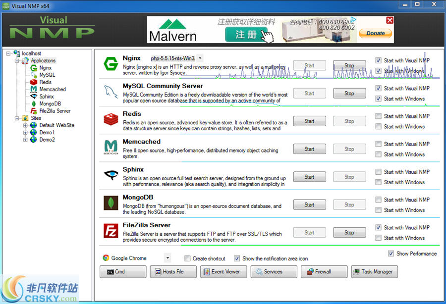 Visual NMP v7.4截图 Visual NMP v7.4-Visual NMP v7.4免费下载