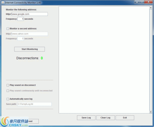 Internet Connectivity Monitor v1.43截图 Internet Connectivity Monitor v1.43-Internet Connectivity Monitor v1.43免费下载