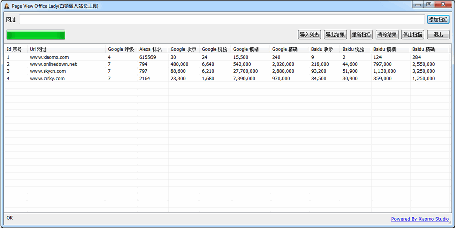 Page View Office Lady(白领丽人站长工具) v1.6截图 Page View Office Lady(白领丽人站长工具) v1.6-Page View Office Lady(白领丽人站长工具) v1.6免费下载