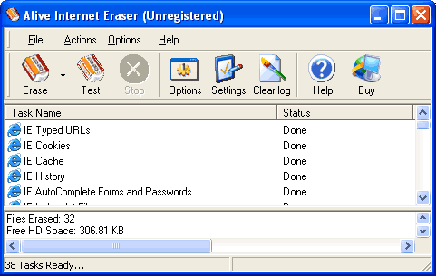 Alive Internet Eraser v1.3.6.5截图 Alive Internet Eraser v1.3.6.5-Alive Internet Eraser v1.3.6.5免费下载