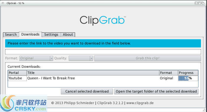 ClipGrab v3.8.16-ClipGrab v3.8.16免费下载