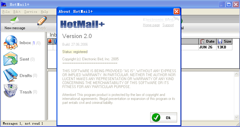 Hotmail Plus v2.3-Hotmail Plus v2.3免费下载