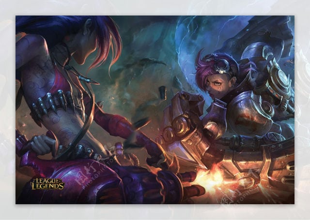 璀璨之美：英雄联盟女头像魅力无限