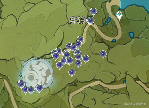 钩钩果分布图-原神钩钩果分布在哪