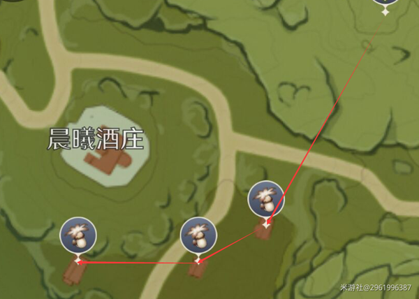 原神慕风蘑菇分布图采集路线-慕风蘑菇在哪里采摘