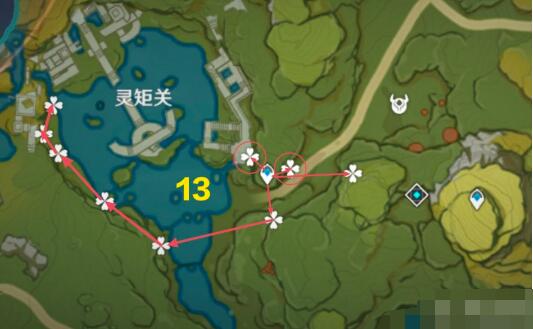 原神琉璃袋在哪采集-琉璃袋最佳采集路线