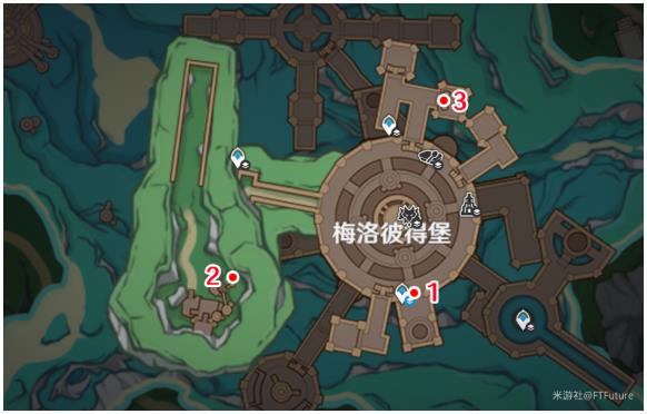 原神梅洛彼得堡宝箱位置分布-梅洛彼得堡宝箱在哪