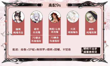 阴阳师神代终局阵容搭配攻略-神代终局阵容推荐