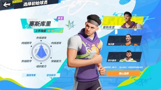 全明星街球派对初始球员怎么选-初始球员选择推荐