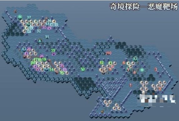 剑与远征恶魔靶场攻略-恶魔靶场通关路线图