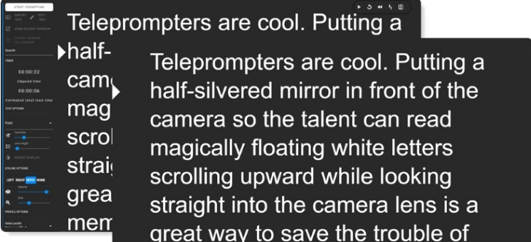 PromptDog提词器 v4.1.7截图 PromptDog提词器 v4.1.7-PromptDog提词器 v4.1.7免费下载