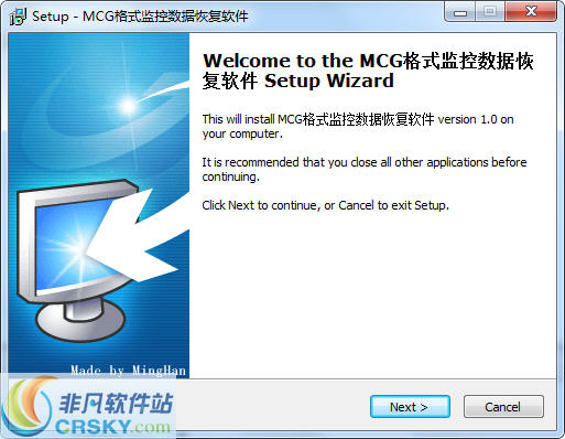 MCG格式监控数据恢复软件 v1.7截图 MCG格式监控数据恢复软件 v1.7-MCG格式监控数据恢复软件 v1.7免费下载