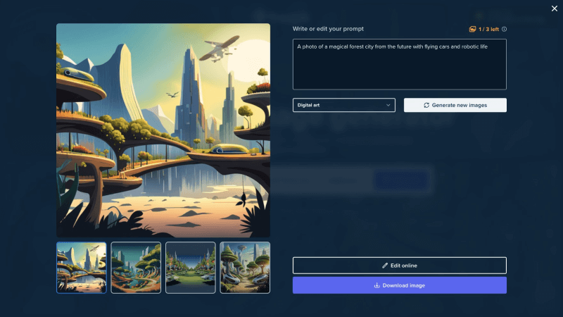 Freepik AI 图像生成器